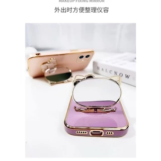 เคส คิตตี้ ขาตั้งได้ สำหรับ Samsung A02S A03S C55 M55 A71 A22 A12 A53 A52 A52S A04S A13 4G 5G A23 A50 A30S ลายน่ารัก