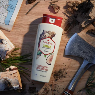 ครีมอาบน้ำ แชมพู ครีมนวด OLD SPICE BODY WASH/ Shampoo&Conditioner ขนาด 473/532/650ml