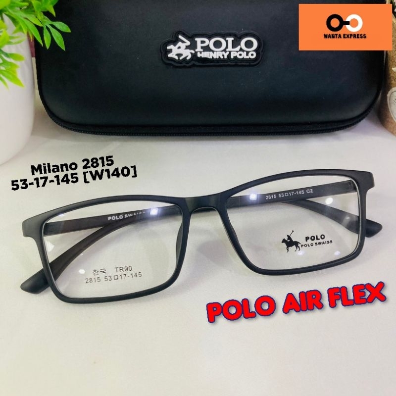 กรอบแว่นผู้ชาย ยืดหยุ่น POLO 2041 2815 7008 7009 ตัดแว่น สายตาสั้น แว่นกรองแสง บลูบล็อก ออโต้ สั่งตัดเลนส์ หน้าใหญ่