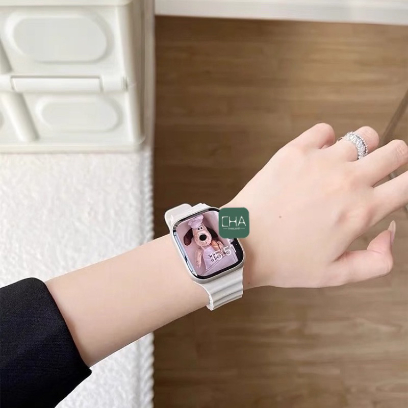 ยืดเเท้ SW สายนาฬิกา watch ultra11 10 9 8 7 6 5 4 3 สายนาฬิกา smart watch ปรับง่าย 41/44/45/49/46mm strap smart watch