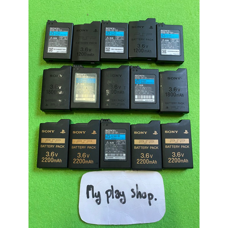 แบตแท้PSP 3000 PSP Go ของแท้รุ่น1000/2000/3000