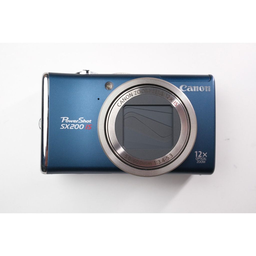 กล้องแคนนอนมือสอง CANON POWERSHOT SX200 IS 12X เลนส์ซูม 5 - 60 มม