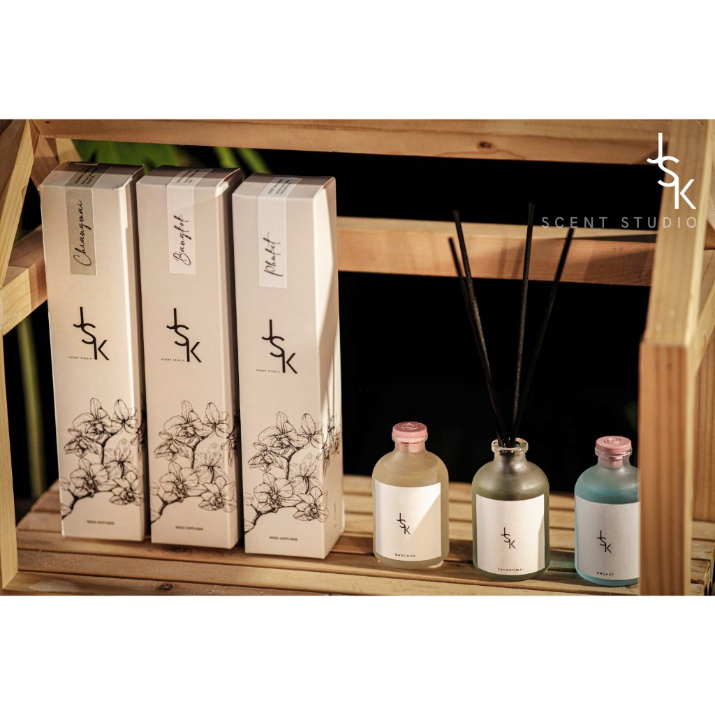 1แถม1 ก้านไม้หอมปรับอากาศ (Gift Set) กลิ่นหอม สดชื่น (เลือกได้2กลิ่น)