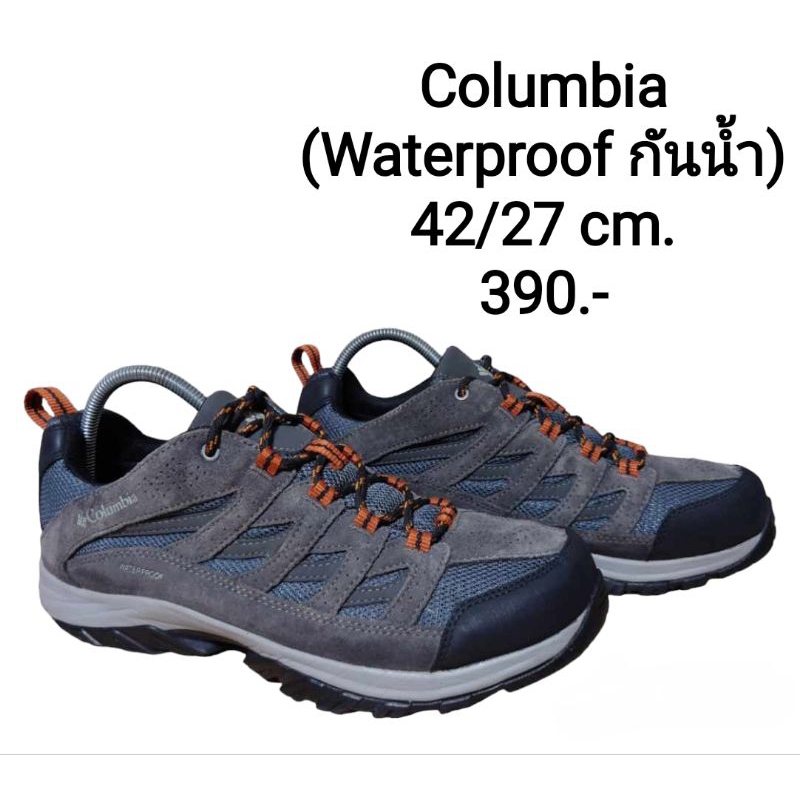 รองเท้ามือสอง Columbia 42/27 cm. (Waterproof กันน้ำ)