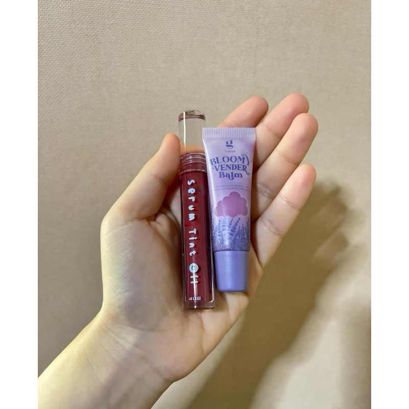 ส่งต่อ ลิปทินท์ 4u2 สี09 +ลิปบาล์มดอกไม้ Gvana