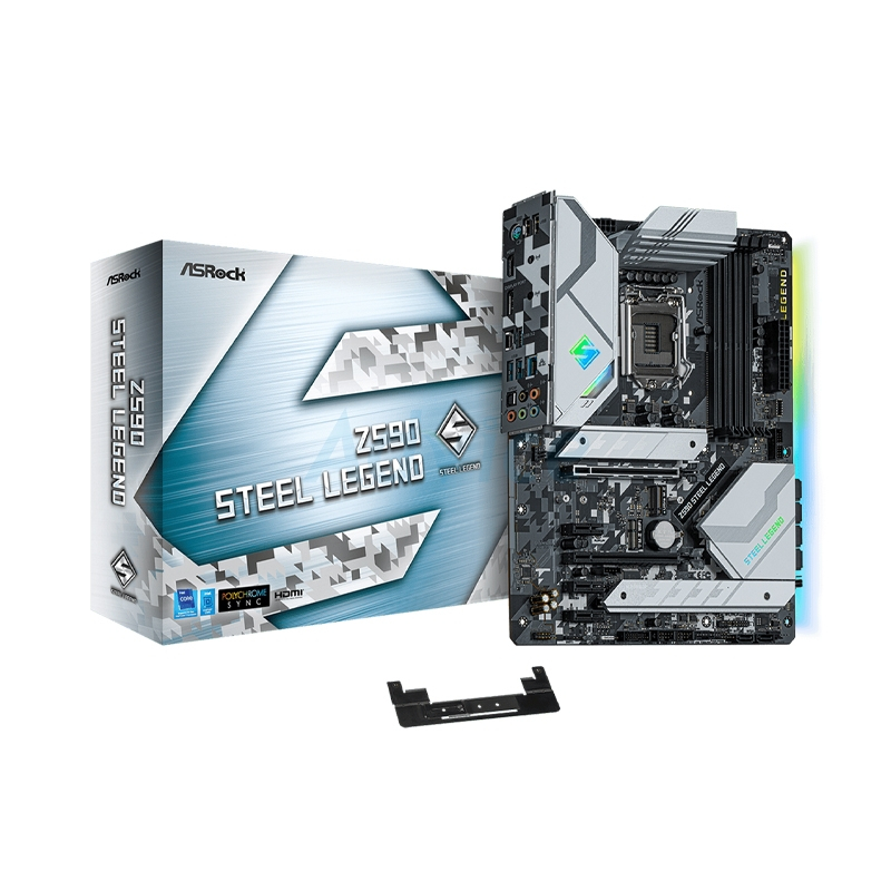 MAINBOARD (เมนบอร์ด) 1200 ASROCK Z590 STEEL LEGEND