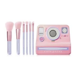 CUTE PRESS เซ็ตแปรงแต่งหน้า POLAROID CAMERA TRAVEL BRUSH SET