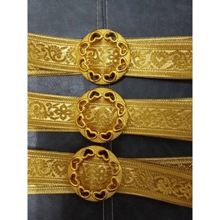 (พร้อมส่ง) เข็มขัดผ้า สำหรับชุดไทยเด็ก สังวาลย์ เครื่องประดับชุดไทย เข็มขัดเด็ก (สำหรับเด็ก) หัวเข็มกลัดสังวาลแบบสุ่ม