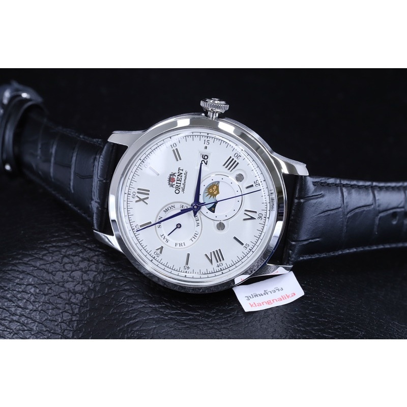 นาฬิกา Orient Bambino Sun & Moon Automatic รุ่น RA-AK0802S