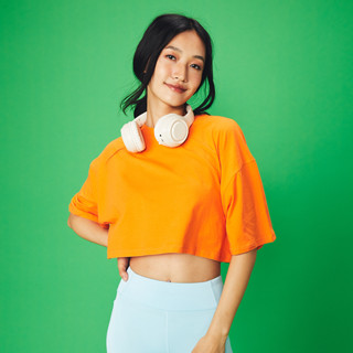 WARRIX เสื้อครอป Warrix X Bunka Oversize Crop Top Move with …