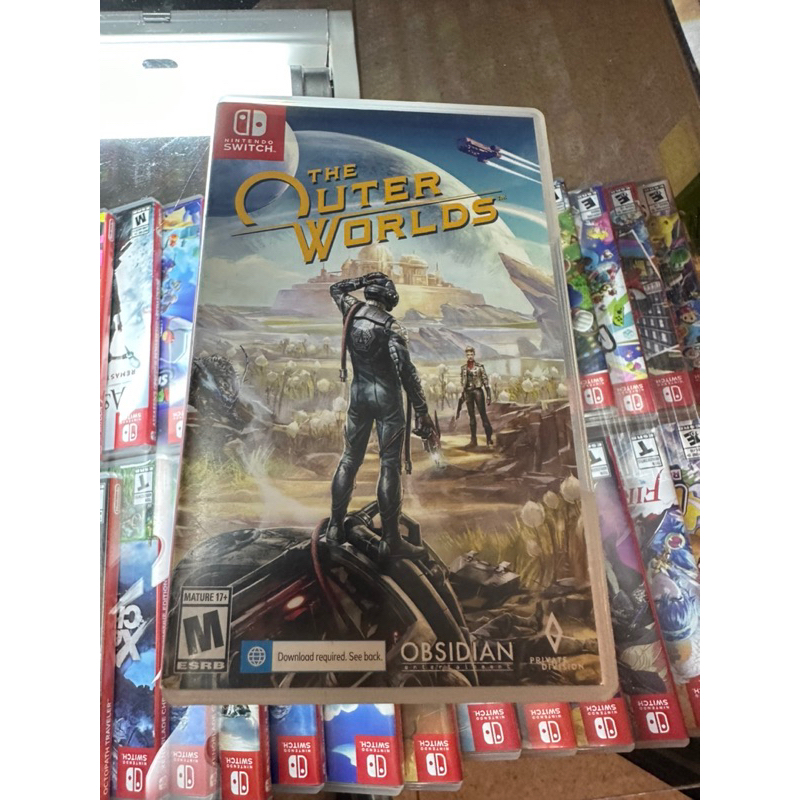 แผ่นสวิตช์มือสอง the outer worlds