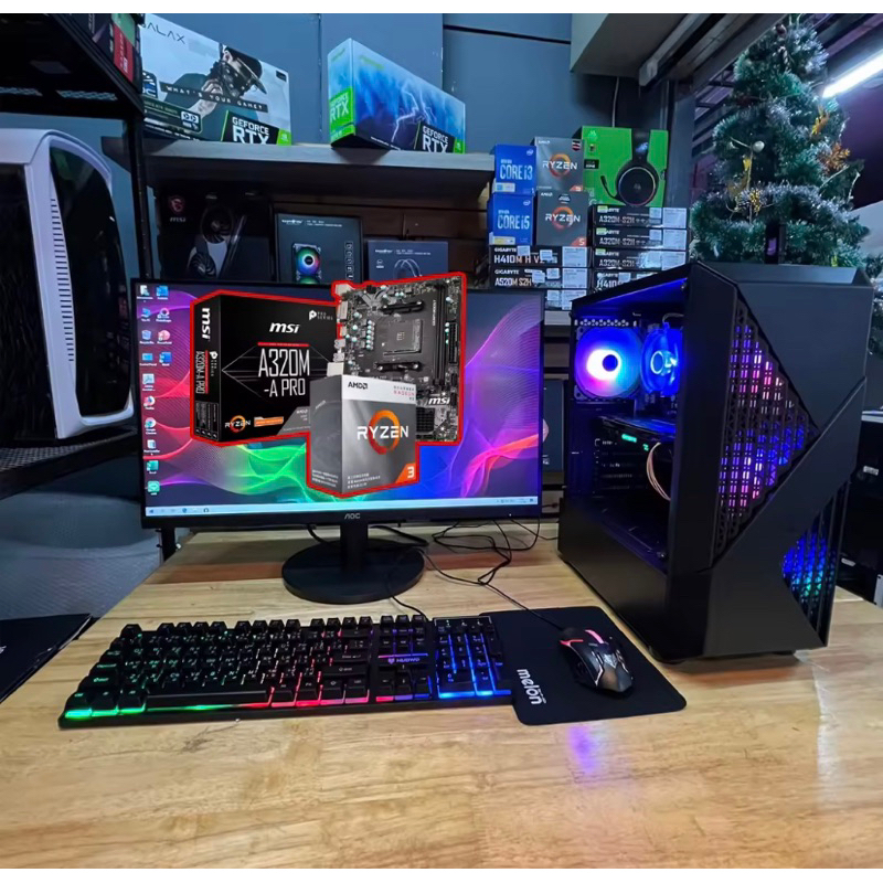 คอมพิวเตอร์ Ryzen 3 3200G / AMD Radeon Graphics /Ram16GB