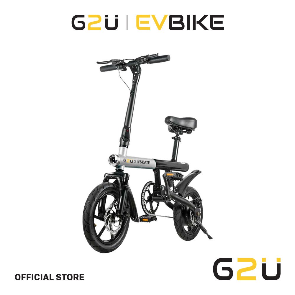 G2U จักรยานไฟฟ้าพับได้ LITE รูปทรงเพรียวบาง ความเร็ว 30 กม. วิ่งได้ไกล 30 กม.