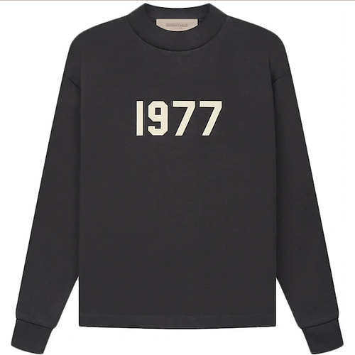 ESSENTIALS 1977 L/S TEE (IRON)