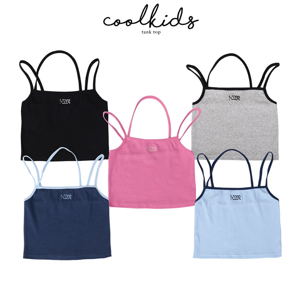 kome.offi เสื้อสายเดี่ยว รุ่น Cool kids tank top