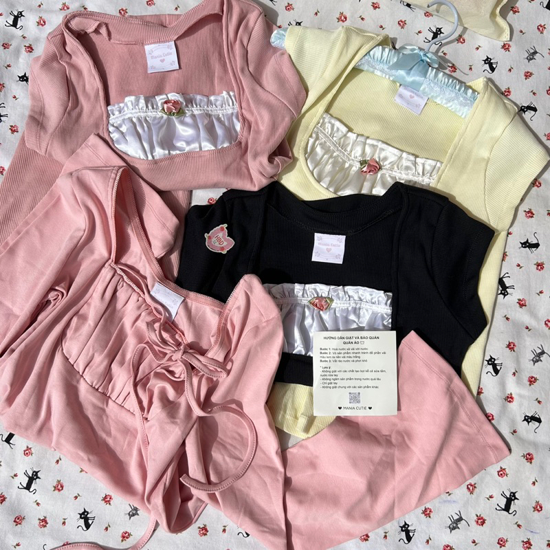 ꒰ พร้อมส่ง ทักแชทราคาพิเศษ ꒱ 🎀 Mania Cutie 🎀 ⟡ แขนตุ๊กตา เสื้อเวียดนาม ⟡