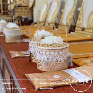 🏍️มีส่งทันที ผ้าสบง พรีเมี่ยม ผ้าบังสกุล (เนื้อโทเร ใชงานได้จริง ตัดใหม่ 100%) ถวายพระสงฆ์ - ร้านสะสมบุญ สุโข