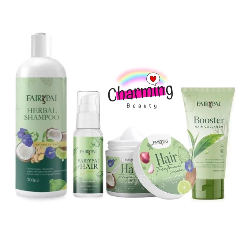 แท้💯% Fairypai Hair serum แฟรี่ปายแฮร์เซรั่ม FairyPai Booster Hair collagen บูสเตอร์คอลลาเจนผม แฟรี่ปาย