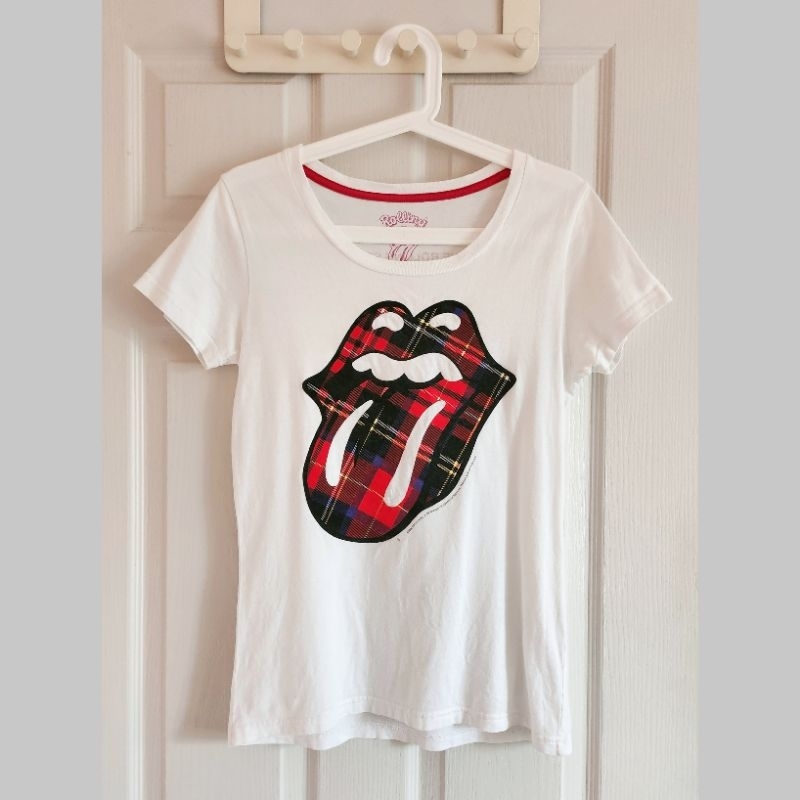 [วินเทจ] Rolling Stones T-Shirt เสื้อยืด​ วงโรลลิ่งสโตน ปี​ 2009 ป้ายญี่ปุ่น