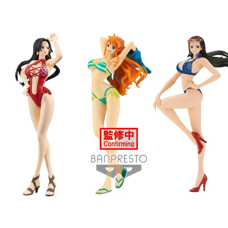 [ของแท้🇯🇵/พร้อมส่ง✅] One Piece Grandline Girls on Vacation Ver.A  - Boa/Nami/Robin