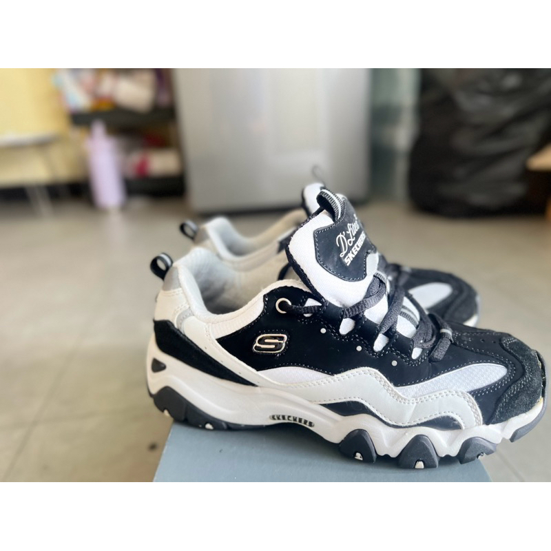 skechers d'lites size 36