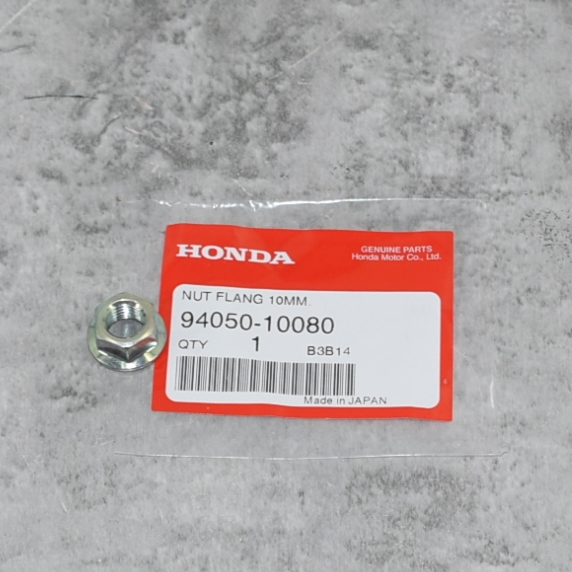 น๊อตหน้าแปลน น๊อตหูเครื่อง 10มิล แท้ศูนย์ฮอนด้า ราคา/1ชิ้น 94050-10080