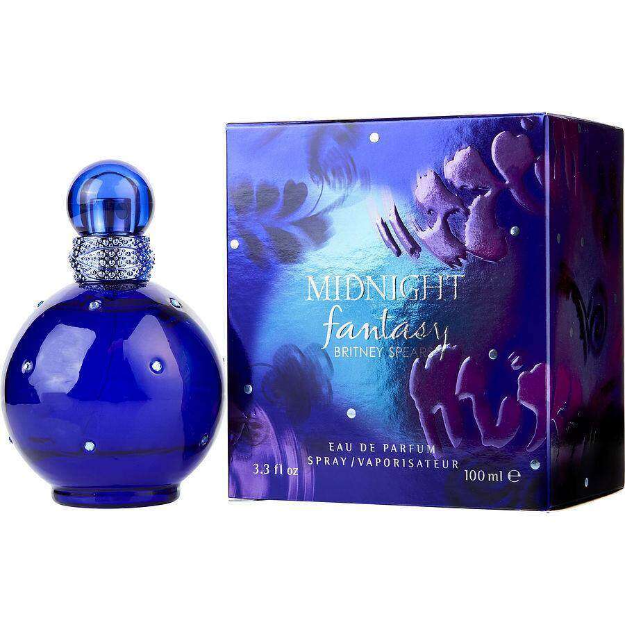 Britney Spears Midnight Fantasy EDP 100ml น้ำหอมสำหรับผู้หญิง ที่มอบกลิ่นหอมหวานอบอวล เย้ายวนใจ ซ่อน