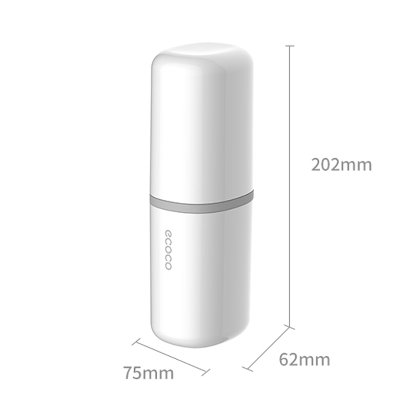 [พร้อมส่ง]Ecoco กล่องใส่แปรงสีฟัน แบบ พกพา สําหรับเดินทาง ห้องน้ํา มี 4 สี - รูปที่ 7