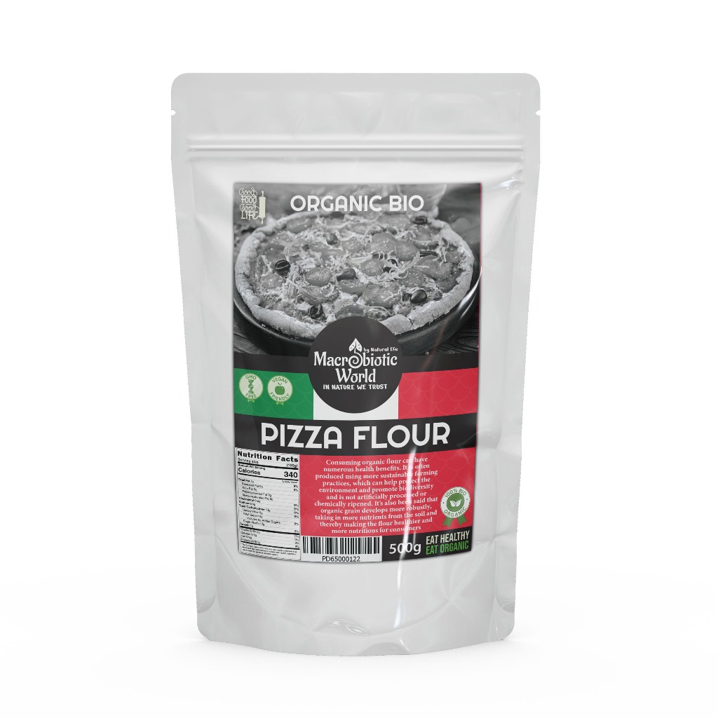 Organic/Bio Pizza Flour | แป้งพิซซ่า 500g