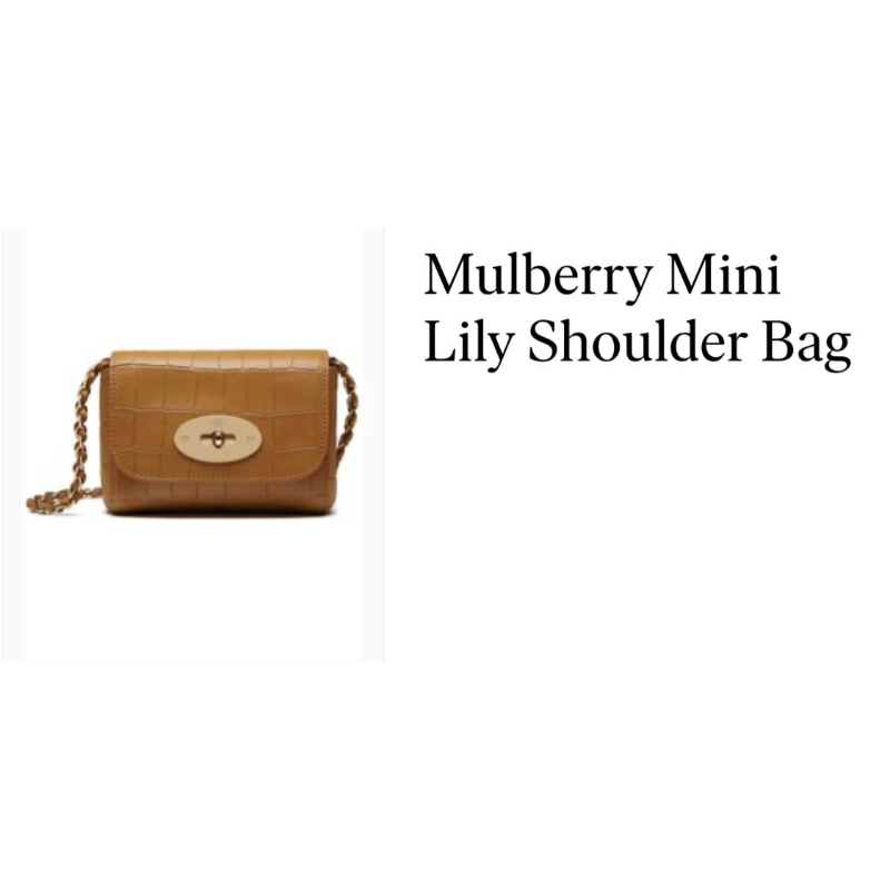 Mulberry Mini Lily Shoulder Bag มือสอง ของแท้ 100%