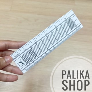 ไม้โปรแทรกเตอร์ #ไม้บรรทัดวัดสเกล ขนาดยาว 6 นิ้ว (14 ซม.)