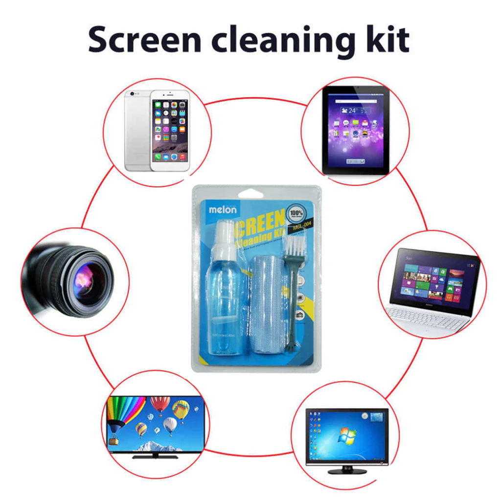 Cleaning MELON Screen kit MCL004 ชุดทำความสะอาดอุปกรณ์ไอทีอเนกประสงค์ หน้าจอ แล็ปท็อป แอลซีดีทีวี แท็บเล็ต กล้องดิจิตอล thumbnail 6