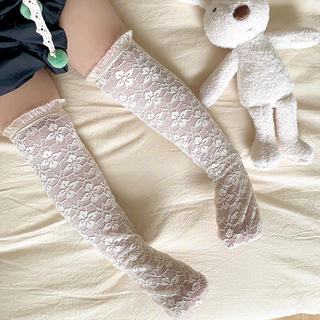 🧦พร้อมส่ง🥰ถุงเท้าลูกไม้เด็ก น่ารักมาก ลายเยอะ เซกซี่น่ารักๆ เกาหลีมาก