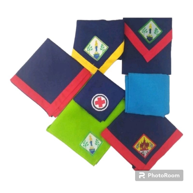 ผ้าพันคอ ลูกเสือสำรอง ลูกเสือสามัญ เนตรนารี และยุวกาชาด