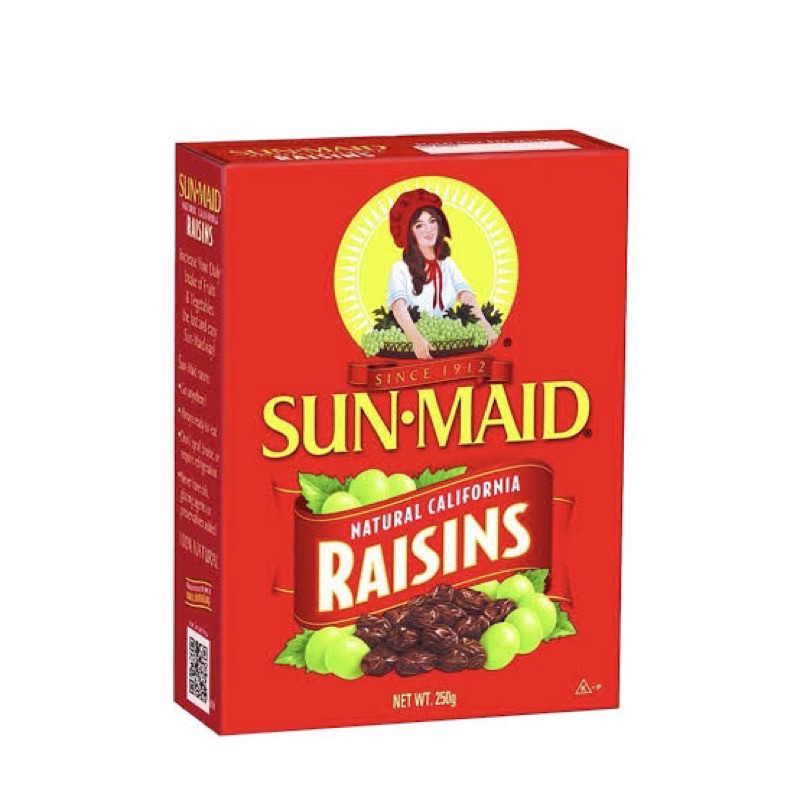 Sun-Maid Raisins 250g. ซันเมด ลูกเกดอบแห้งนำเข้าจากอเมริกา🇺🇸