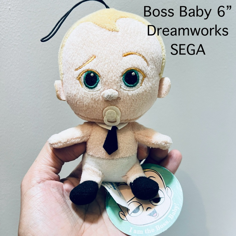 #ตุ๊กตา #พวงกุญแจ #บอสเบบี้ #ขนาด6“ #ป้ายห้อย #ลิขสิทธิ์แท้ #Boss #Baby by #Dreamworks #SEGA 10.6
