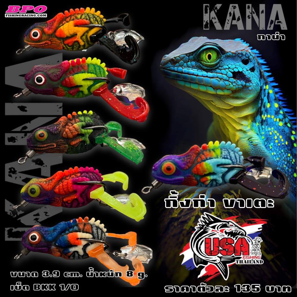 กบยางKANA USA กบยางกาน่า ขาเตะ กบยางUSA