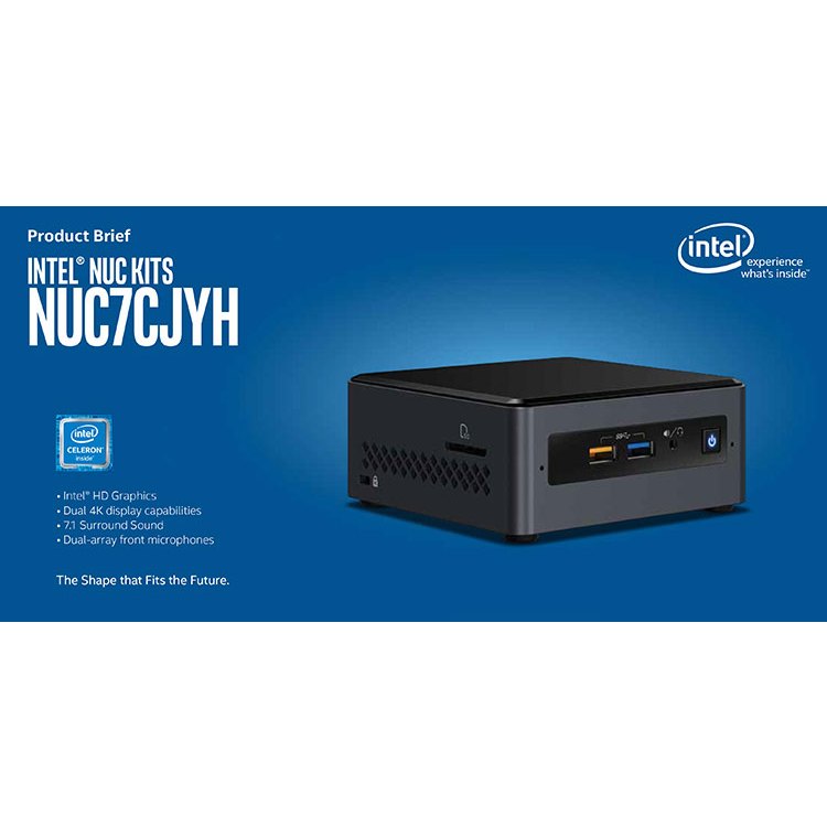 [สินค้าพร้อมส่ง] Intel® NUC Kit NUC7CJYH
