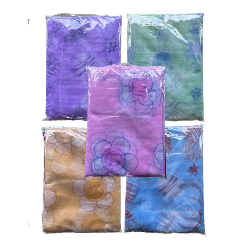 มุ้งพิมพ์ลาย 6 ฟุต ลายตรงปก