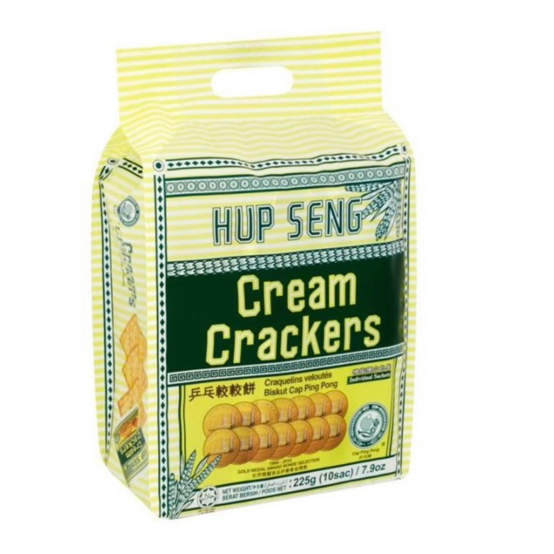 ครีมแครกเกอร์ HUP SENG(ฮับเส็ง)บรรจุ10ซอง
