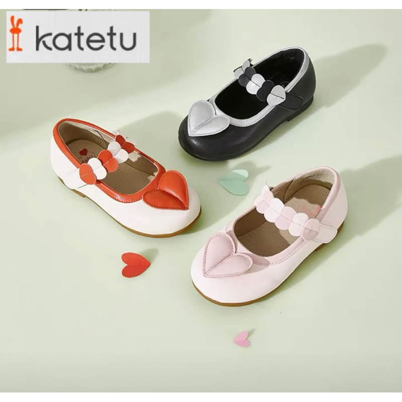 (X3AK011)Katetu รองเท้าหัดเดินเด็ก สไตล์วินเทจน้ำหนักเบา