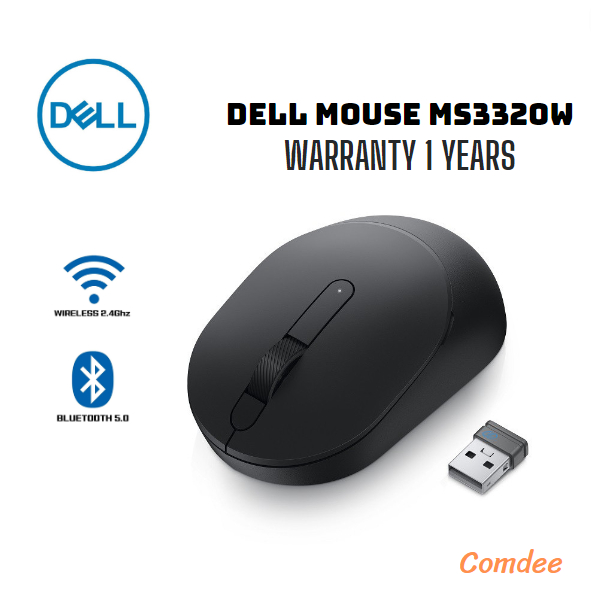 Dell Mouse (เมาส์ไร้สาย) Wireless Mouse - MS3320W