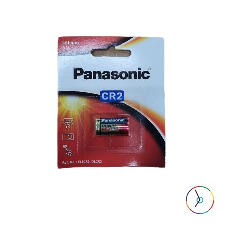 ถ่านถ่านกล้องโพลารอยด์ CR 2 กล้อง Instax Panasonic CR2 Lithium Power สีทอง แพคใหม่!!!