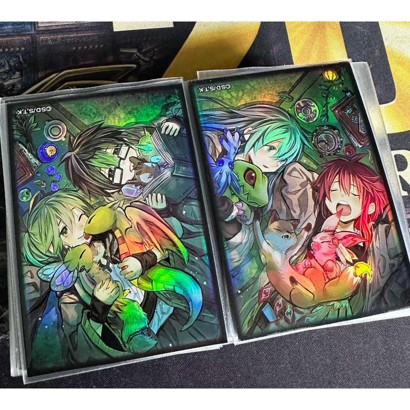 Yugioh Sleeves ซองใส่การ์ด Charmer ลายละ 50 ซอง รวม100 ซอง