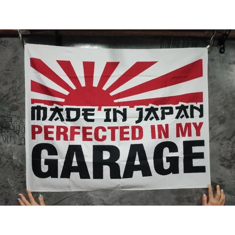 ป้ายผ้าตกแต่ง ผ้าแขวนผนัง แต่งบ้าน แต่งร้าน แต่ง Garage