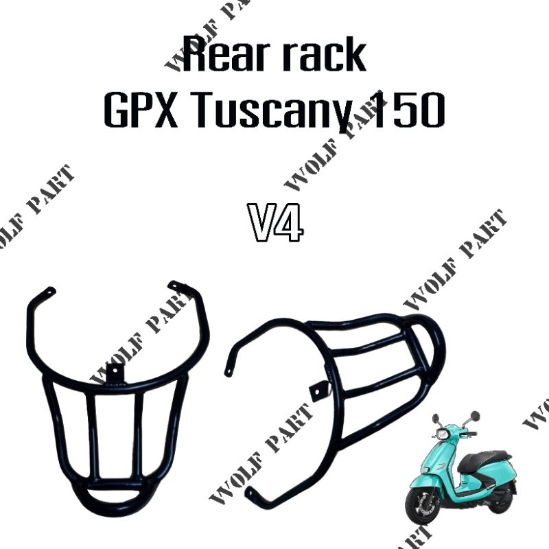 แร็คท้าย GPX Tuscany 150 ( V4 )