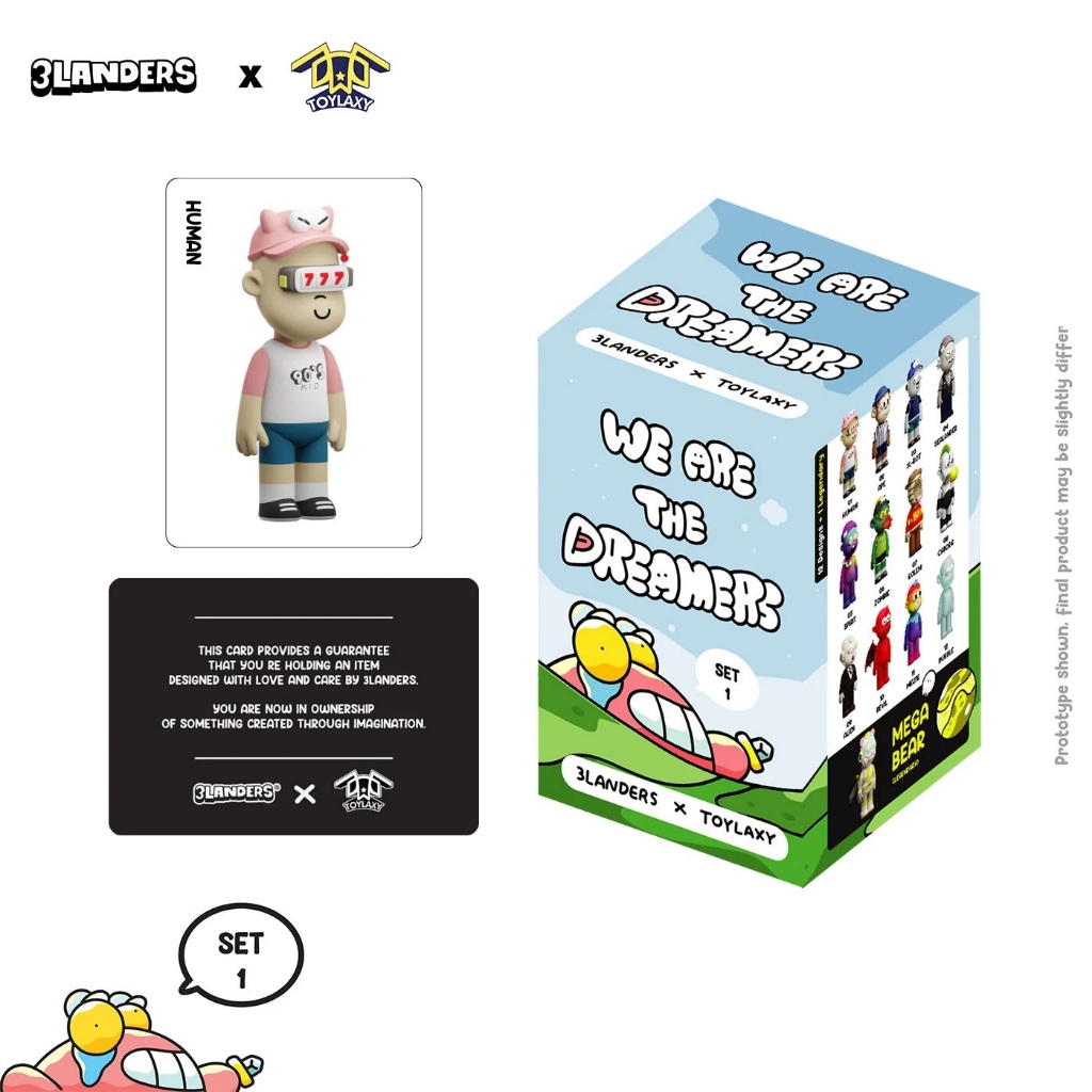 [พร้อมส่ง!!!] Single Blind Box 3Landers X Toylaxy (กล่องสุ่มตัวเดี่ยว)