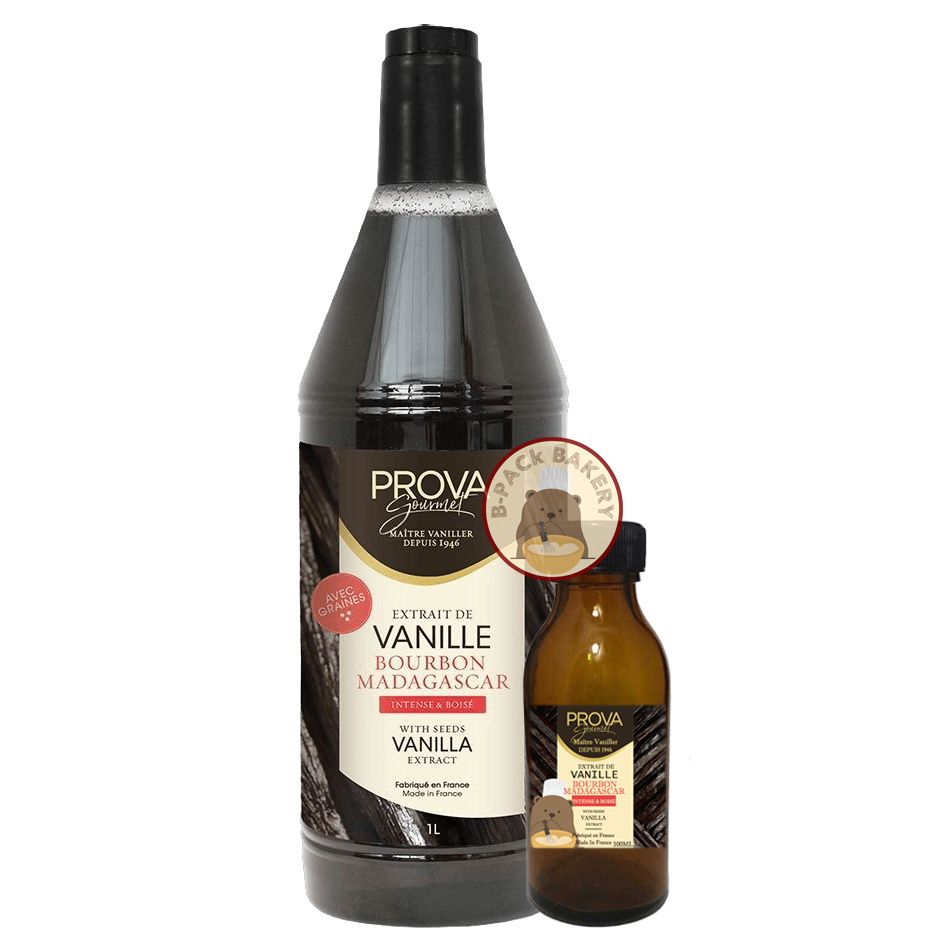 (100ml PROVA มีเมล็ด) โพรวา มาดากัสก้า เบอเบิน วานิลลา พร้อมเมล็ด PROVA MADAGASCAR BOURBON VANILLA WITH SEEDS