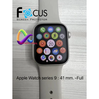 ฟิล์มไฮโดรเจล โฟกัส สำหรับ Apple watch ultra / 11 10 9 8 7 45 41 / 6 5 4 SE 44 40 / 3 2 1 38 42 Focus hydroplus film