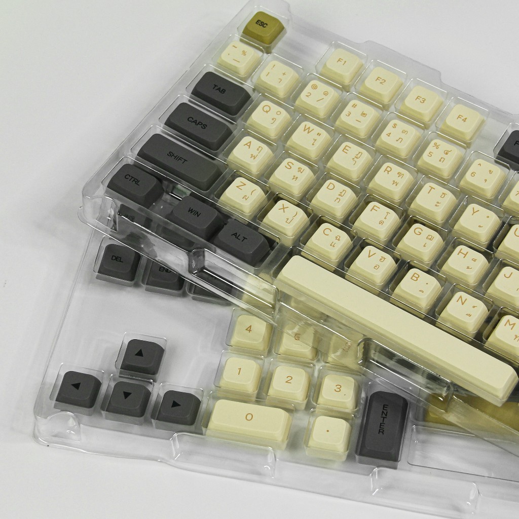 ZIFRIEND Shimmer Theme Keycap 125-Key XDA Profile PBT Key Cap สำหรับกลไกคีย์บอร์ด DIY